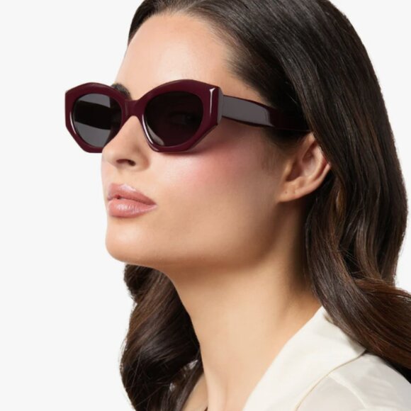 DIFF MARGOT - BORDEAUX POLARIZED SUNGLASSES